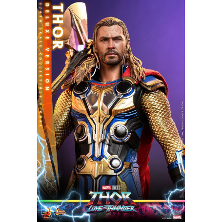 Hot Toys - THOR Versione Deluxe - Thor: Amore e Tuono Figura Masterpiece 1/6 