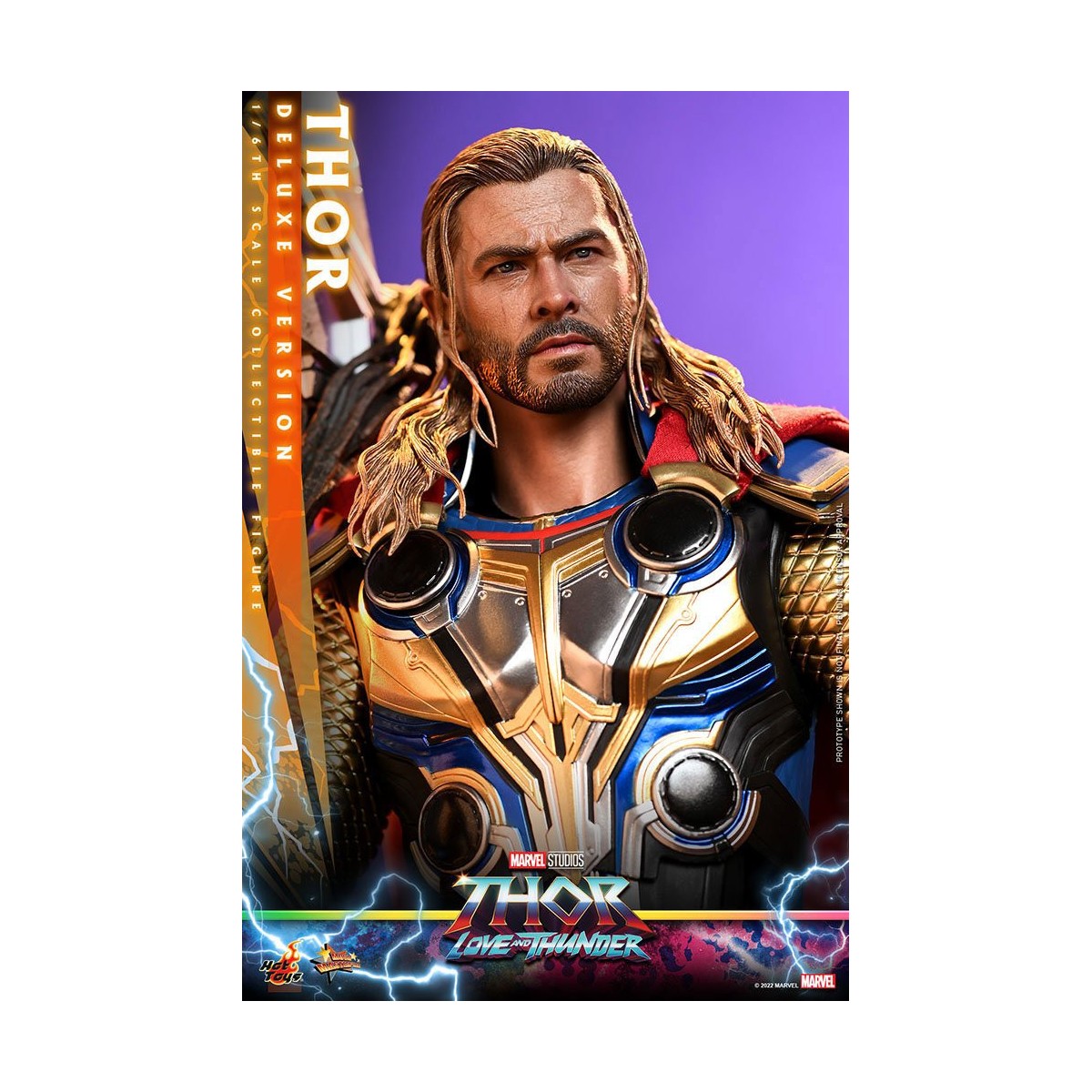 Hot Toys - THOR Versione Deluxe - Thor: Amore e Tuono Figura Masterpiece 1/6 