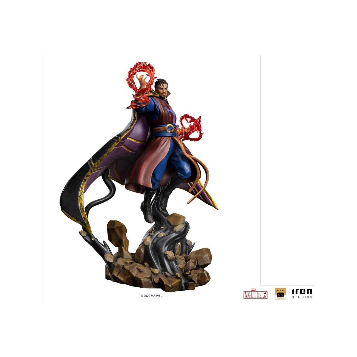 Iron Studios Marvel - E se...? Statuetta Strange Supreme 1/10 in scala d'arte