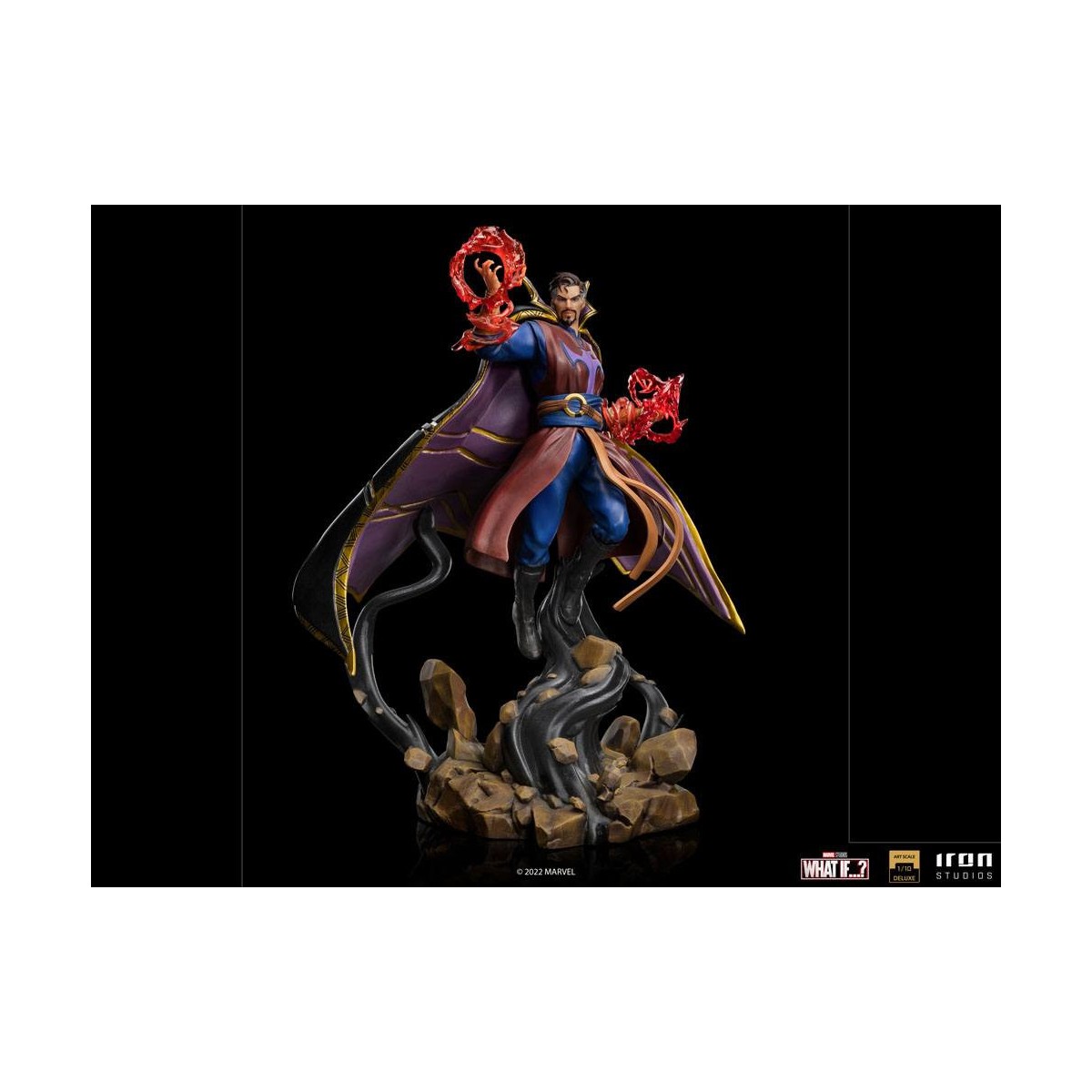 Iron Studios Marvel - E se...? Statuetta Strange Supreme 1/10 in scala d'arte