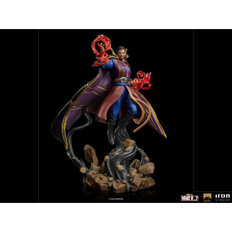 Iron Studios Marvel - E se...? Statuetta Strange Supreme 1/10 in scala d'arte