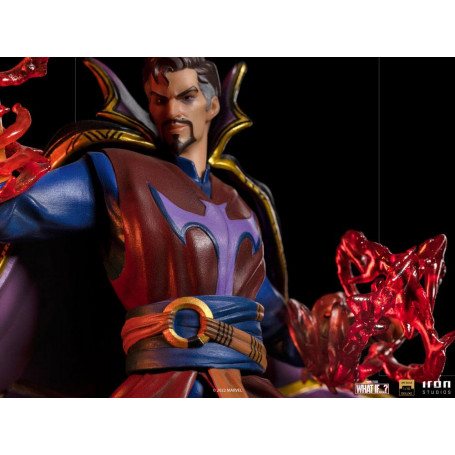 Iron Studios Marvel - E se...? Statuetta Strange Supreme 1/10 in scala d'arte