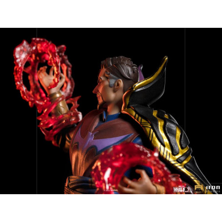 Iron Studios Marvel - E se...? Statuetta Strange Supreme 1/10 in scala d'arte