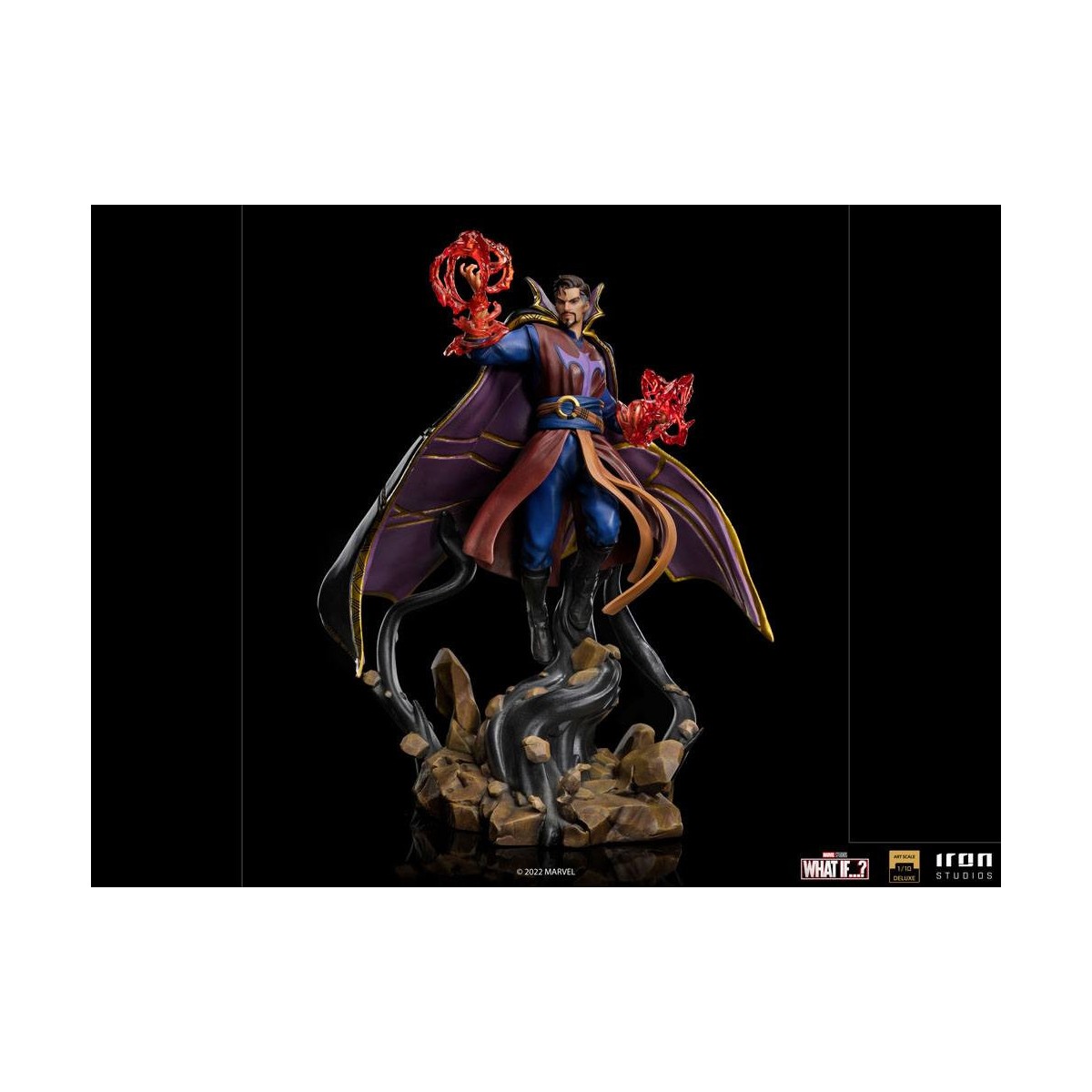 Iron Studios Marvel - E se...? Statuetta Strange Supreme 1/10 in scala d'arte