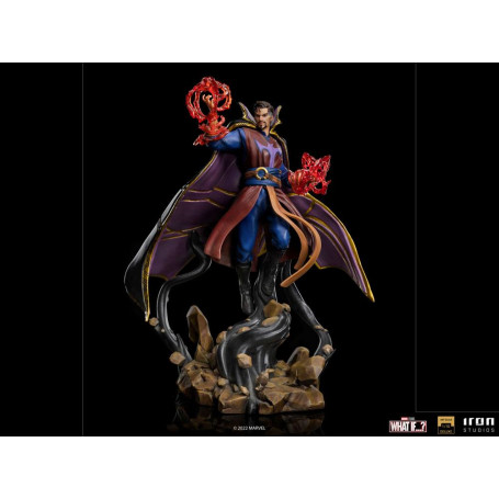 Iron Studios Marvel - E se...? Statuetta Strange Supreme 1/10 in scala d'arte