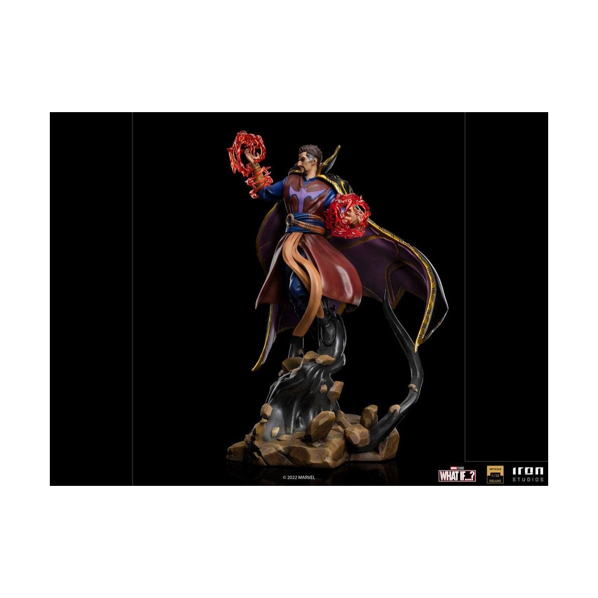 Iron Studios Marvel - E se...? Statuetta Strange Supreme 1/10 in scala d'arte