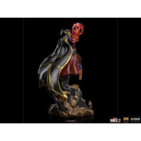 Iron Studios Marvel - E se...? Statuetta Strange Supreme 1/10 in scala d'arte