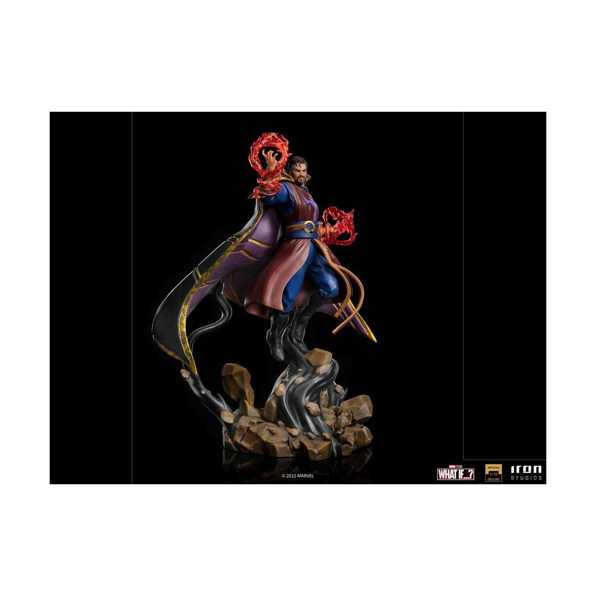 Iron Studios Marvel - E se...? Statuetta Strange Supreme 1/10 in scala d'arte