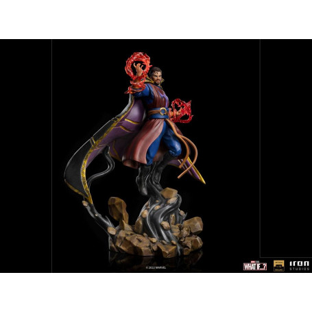 Iron Studios Marvel - E se...? Statuetta Strange Supreme 1/10 in scala d'arte