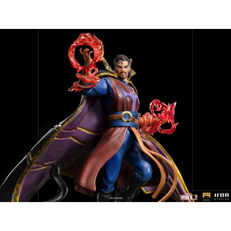 Iron Studios Marvel - E se...? Statuetta Strange Supreme 1/10 in scala d'arte