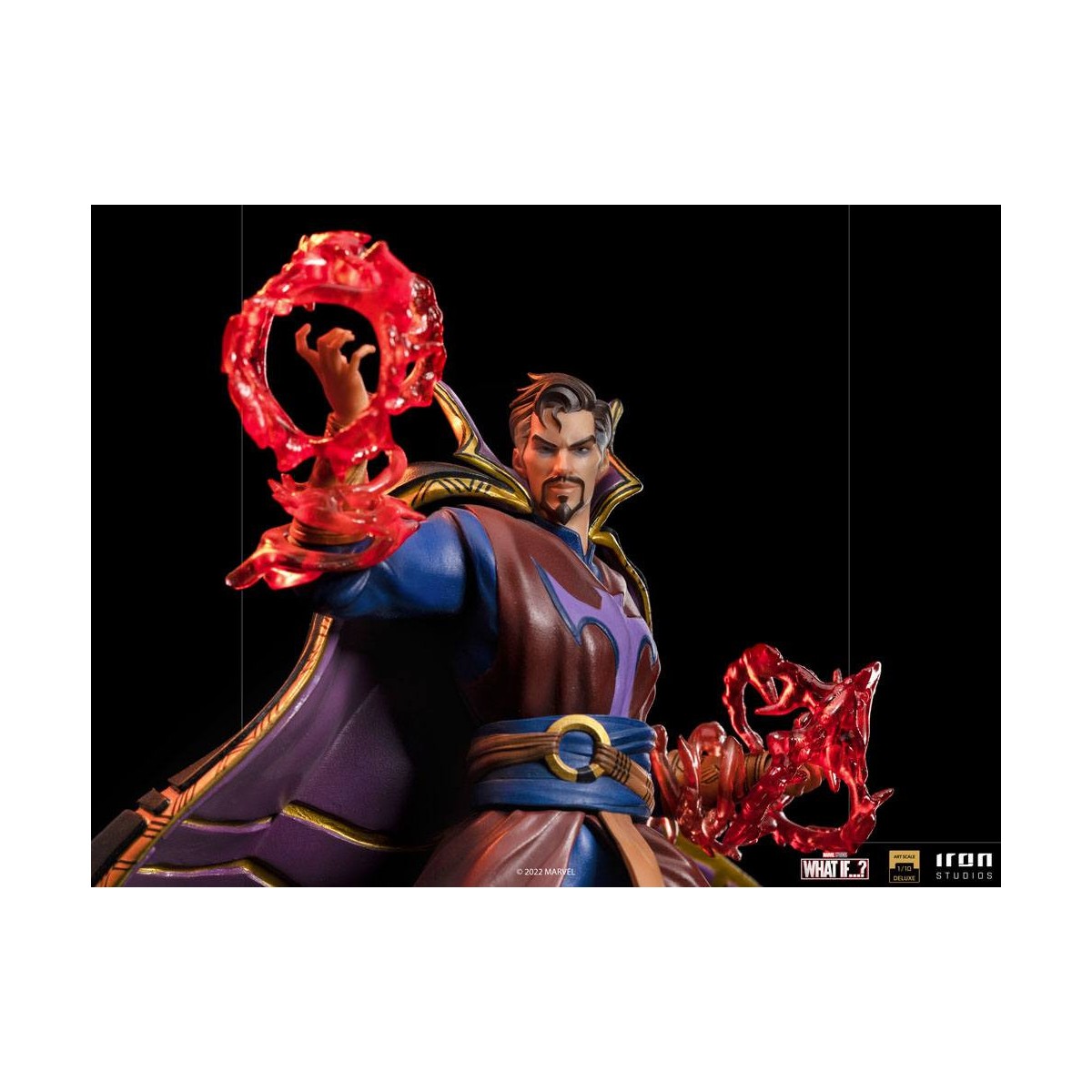 Iron Studios Marvel - E se...? Statuetta Strange Supreme 1/10 in scala d'arte