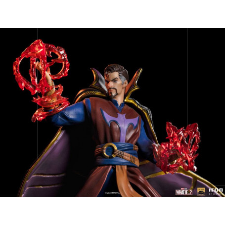 Iron Studios Marvel - E se...? Statuetta Strange Supreme 1/10 in scala d'arte