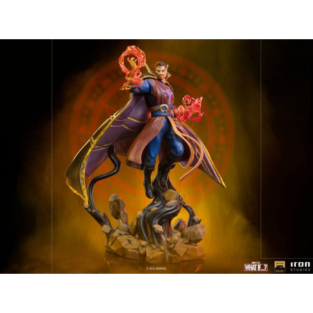 Iron Studios Marvel - E se...? Statuetta Strange Supreme 1/10 in scala d'arte