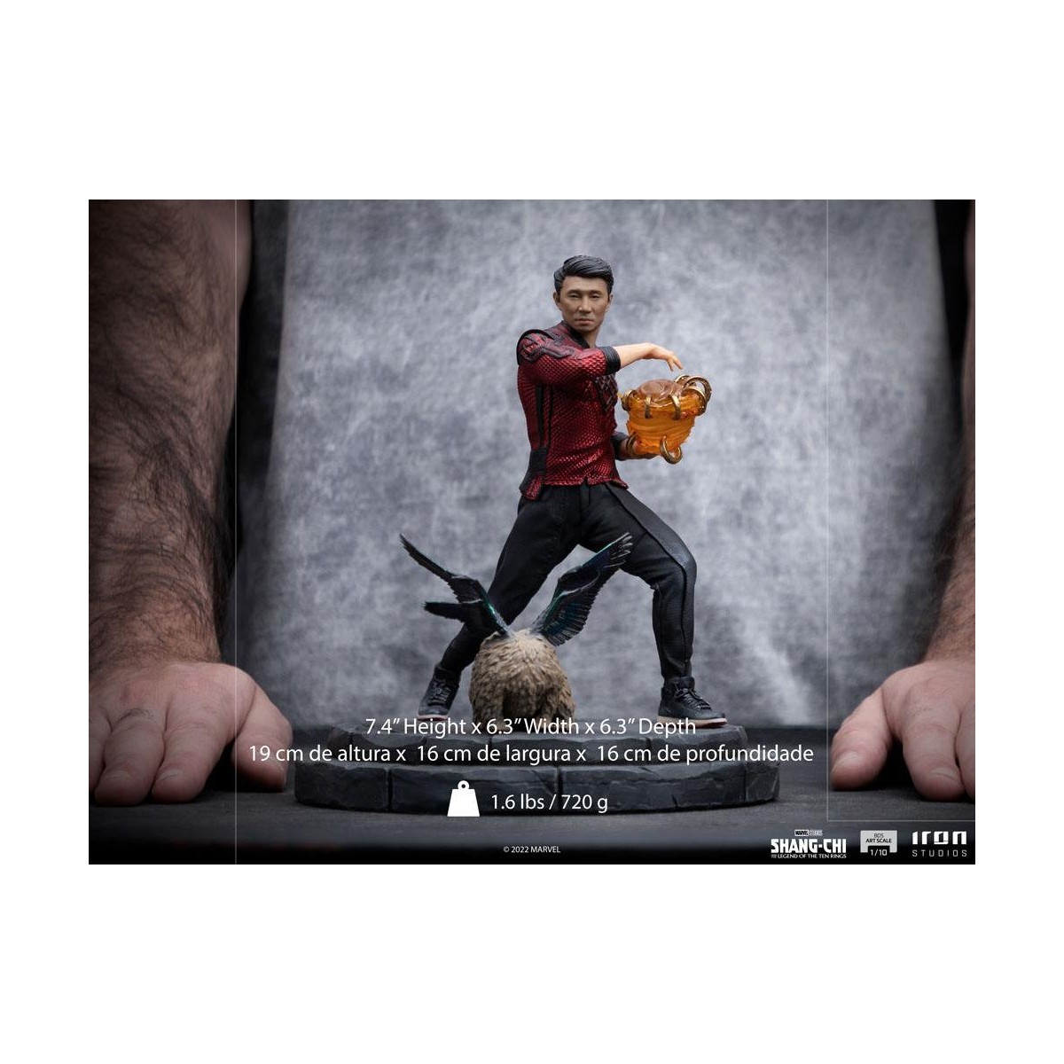 Iron Studios Marvel - Wenwu - Shang-Chi e la leggenda dei dieci anelli Statuetta 1/10 BDS Art Scale