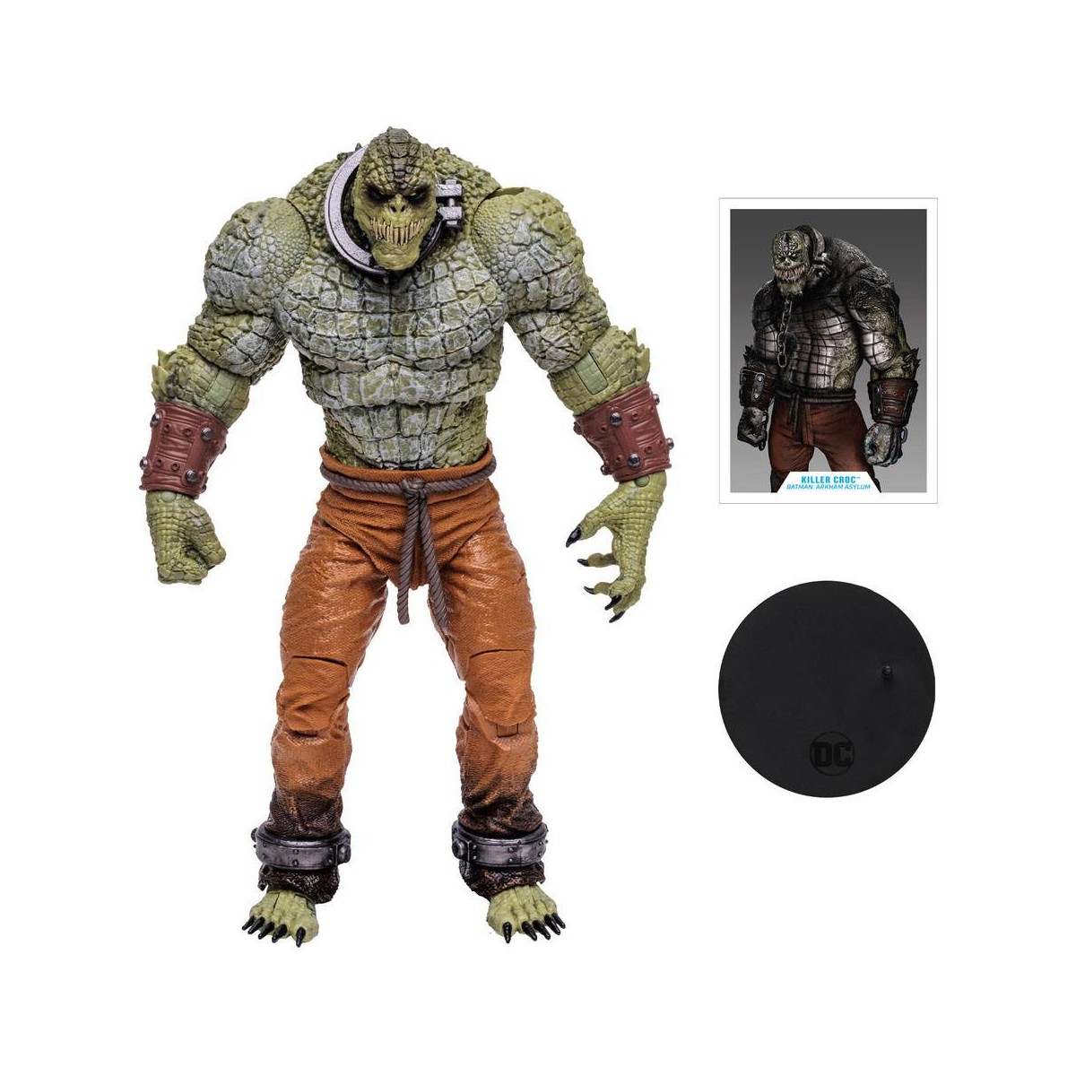 Mc Farlane - Megafig del multiverso DC - Killer Croc - Arkham Asylum 1/12