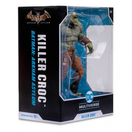 Mc Farlane - Megafig del multiverso DC - Killer Croc - Arkham Asylum 1/12