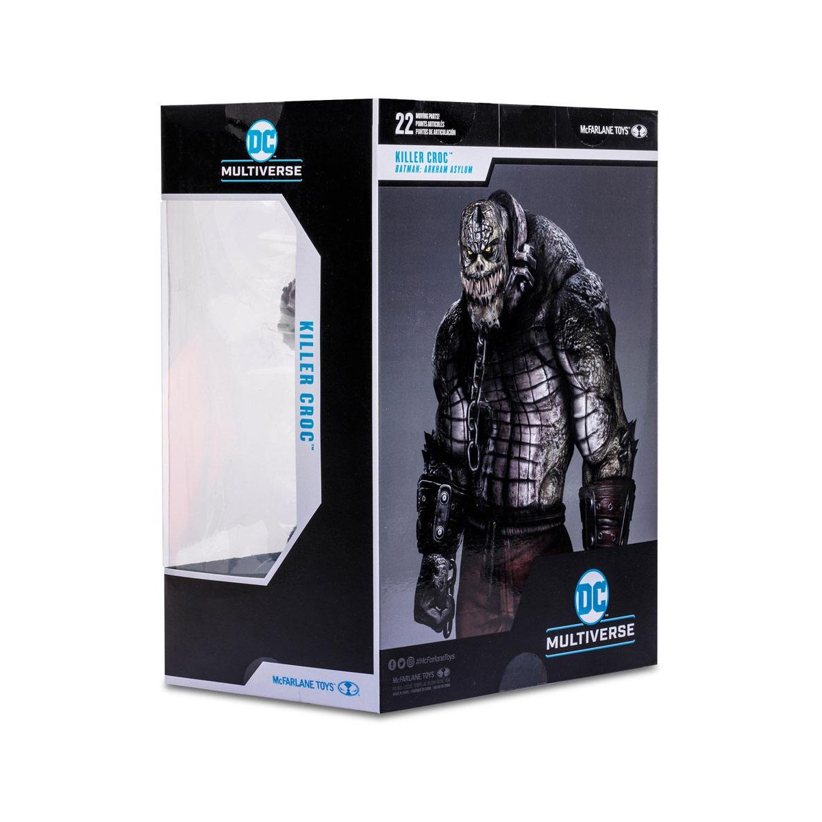 Mc Farlane - Megafig del multiverso DC - Killer Croc - Arkham Asylum 1/12
