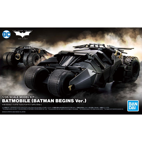 Bandai Batman Model Kit - BATMOBILE (BATMAN BEGINS Ver.) 1/35 SCALA MODEL KIT