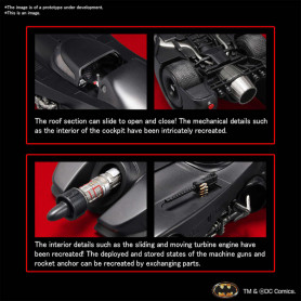 Bandai Batman Model Kit - BATMOBILE (BATMAN 1989 Ver.) 1/35 SCALA MODEL KIT