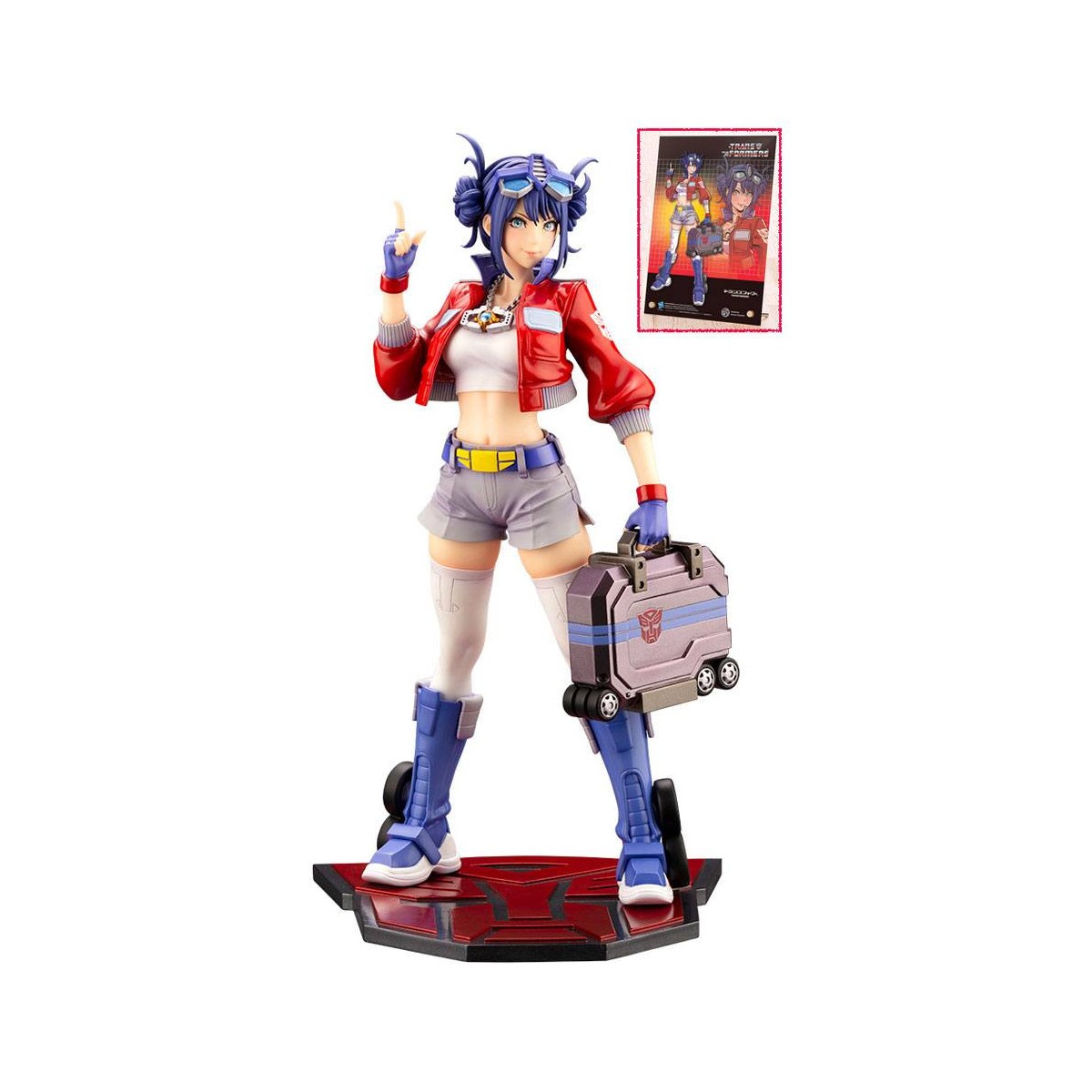 Kotobukiya Optimus Prime Deluxe Edition Transformers Bishoujo PVC statuetta 1/7