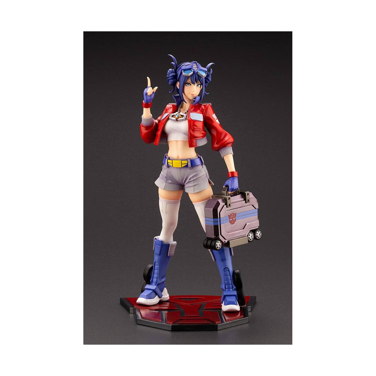 Kotobukiya Optimus Prime Deluxe Edition Transformers Bishoujo PVC statuetta 1/7