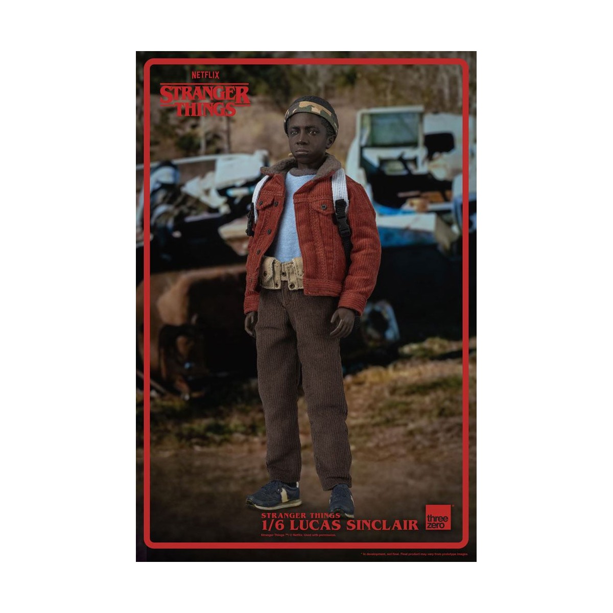 Threezero Stranger Things - Lucas Sinclair 1/6