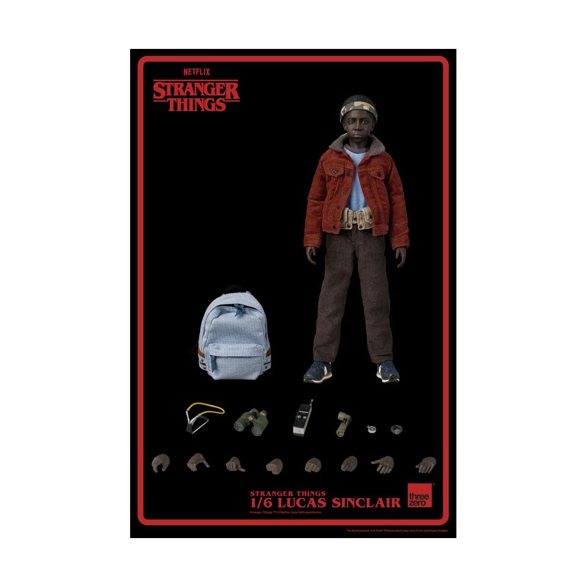 Threezero Stranger Things - Lucas Sinclair 1/6