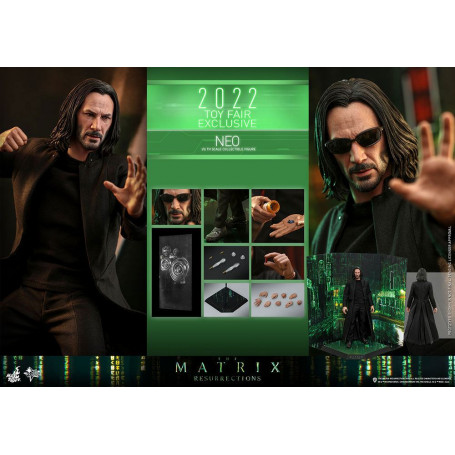 Hot Toys - Matrix Resurrections 1/6 Neo Esclusiva Toy Fair 2022