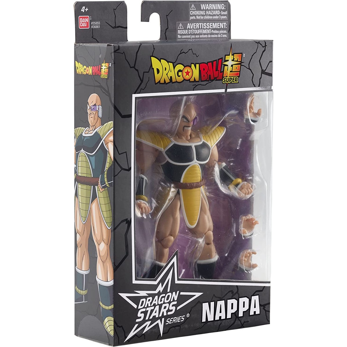 Bandai Dragon Ball Z - Nappa - Serie Dragon Stars