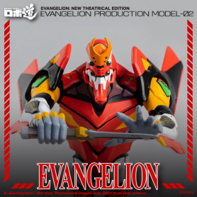 Tre Zero - Evangelion Production Model-02 (EVA-02) - Figura di Robo-Dou di Evangelion: New Theatrical Edition