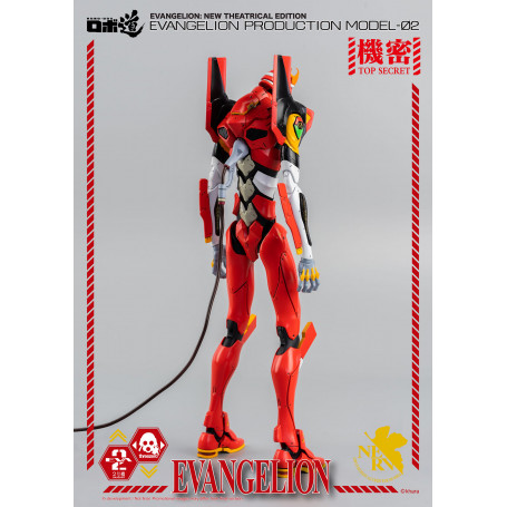 Tre Zero - Evangelion Production Model-02 (EVA-02) - Figura di Robo-Dou di Evangelion: New Theatrical Edition
