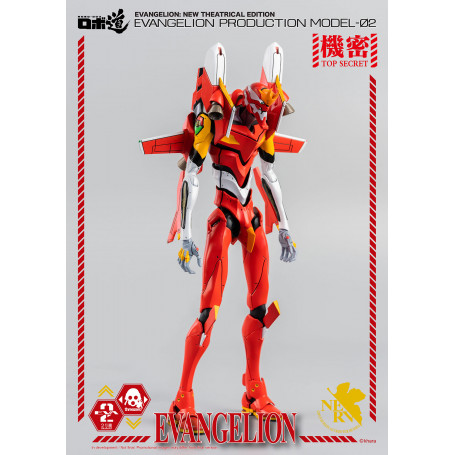 Tre Zero - Evangelion Production Model-02 (EVA-02) - Figura di Robo-Dou di Evangelion: New Theatrical Edition