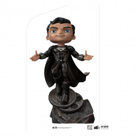 Iron Studios - Justice League Deluxe Superman Nero - Mini Co.