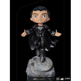 Iron Studios - Justice League Deluxe Superman Nero - Mini Co.