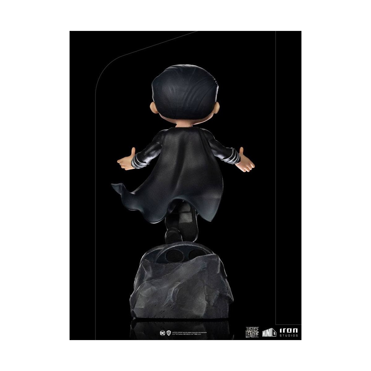 Iron Studios - Justice League Deluxe Superman Nero - Mini Co.