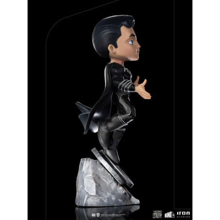 Iron Studios - Justice League Deluxe Superman Nero - Mini Co.