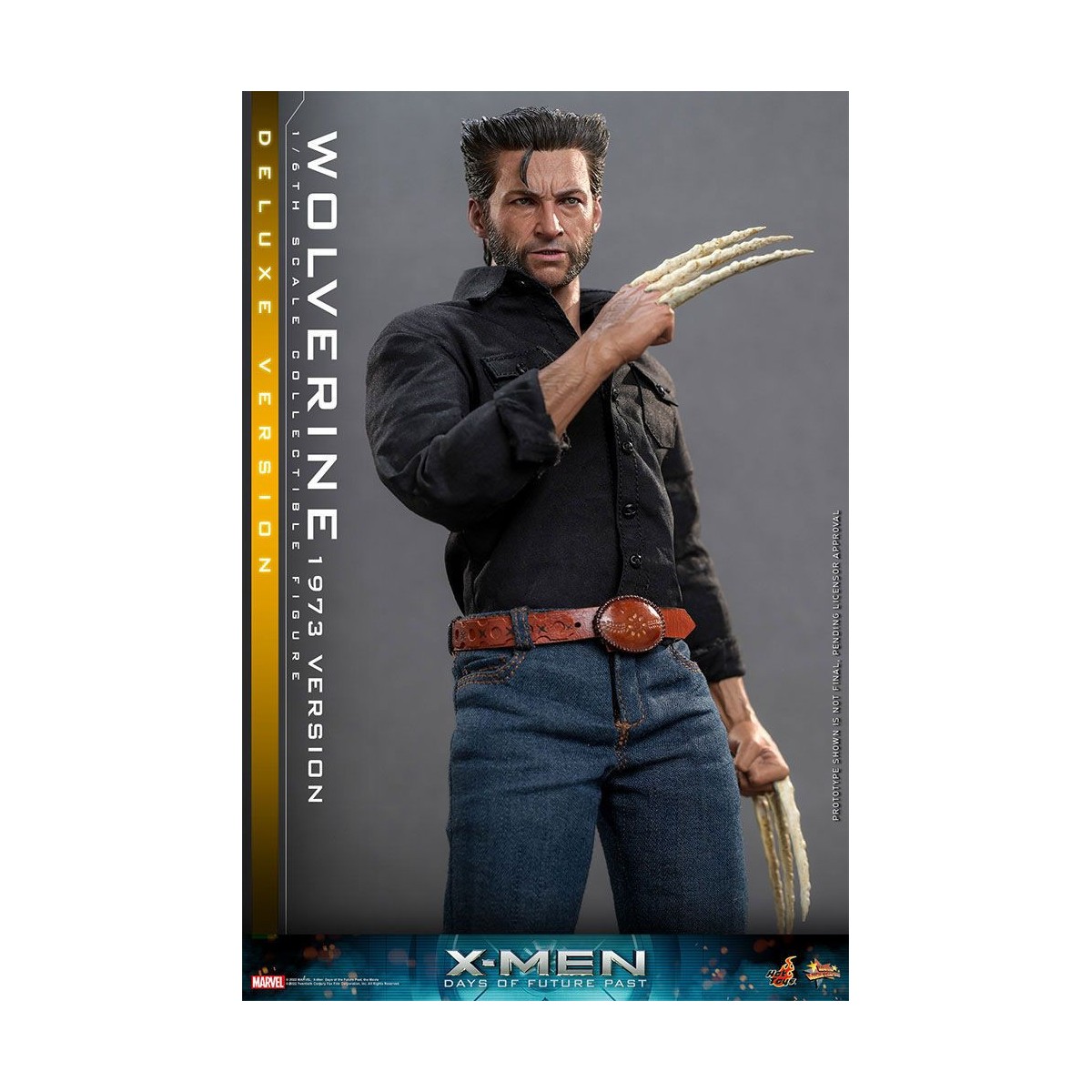 Hot Toys - Wolverine (Versione 1973) Versione Deluxe - X-Men Days of Future Past Film Masterpiece 1/6