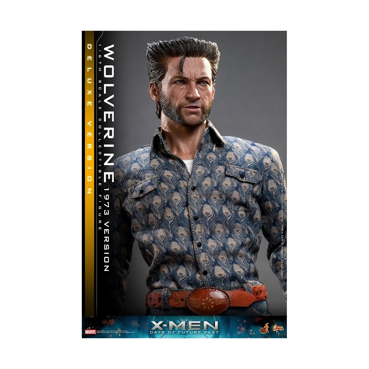 Hot Toys - Wolverine (Versione 1973) Versione Deluxe - X-Men Days of Future Past Film Masterpiece 1/6
