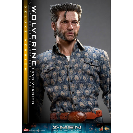 Hot Toys - Wolverine (Versione 1973) Versione Deluxe - X-Men Days of Future Past Film Masterpiece 1/6