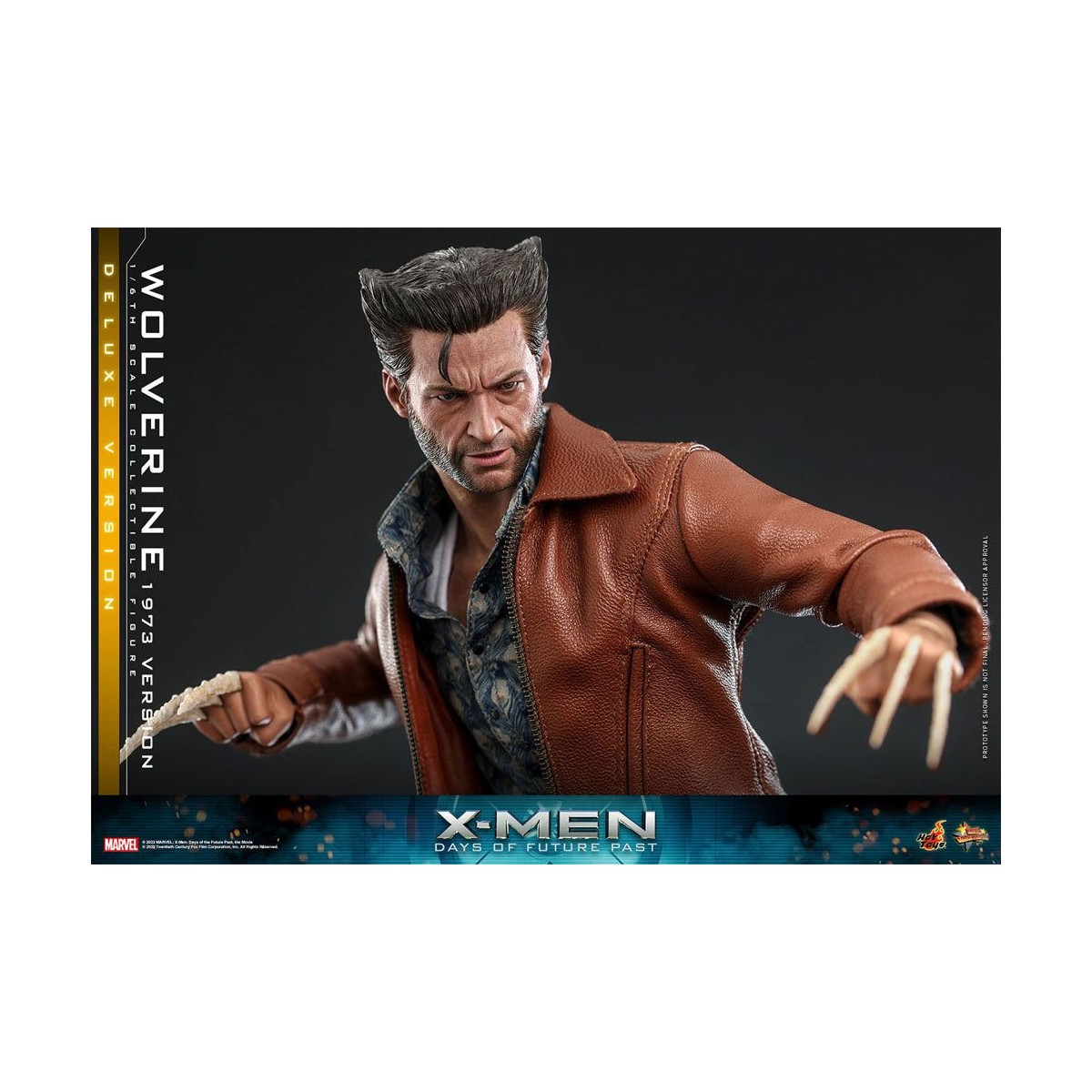 Hot Toys - Wolverine (Versione 1973) Versione Deluxe - X-Men Days of Future Past Film Masterpiece 1/6