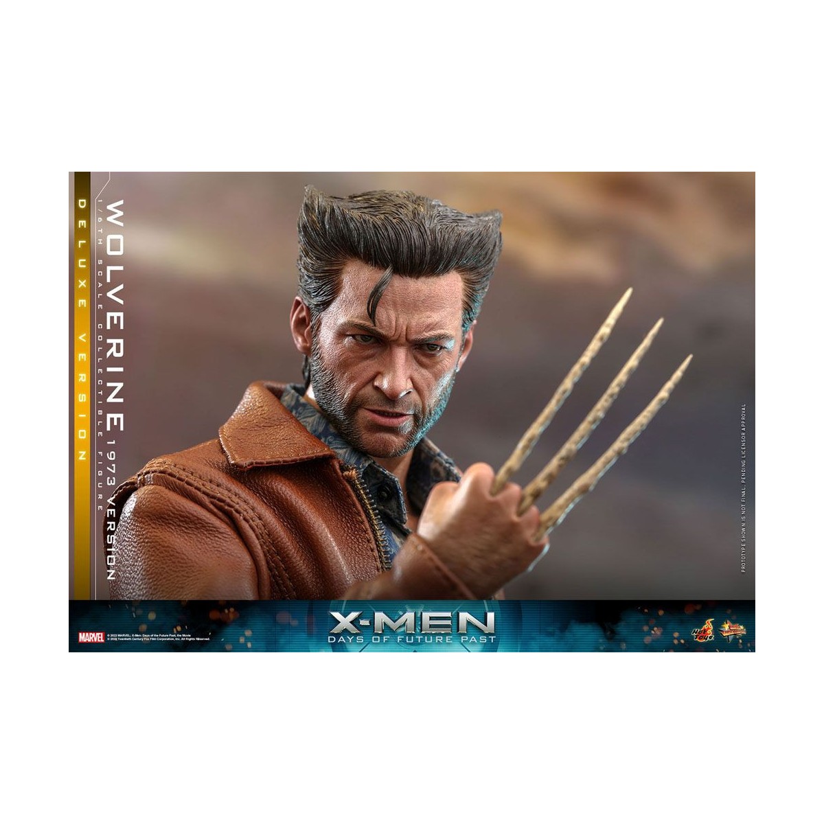 Hot Toys - Wolverine (Versione 1973) Versione Deluxe - X-Men Days of Future Past Film Masterpiece 1/6