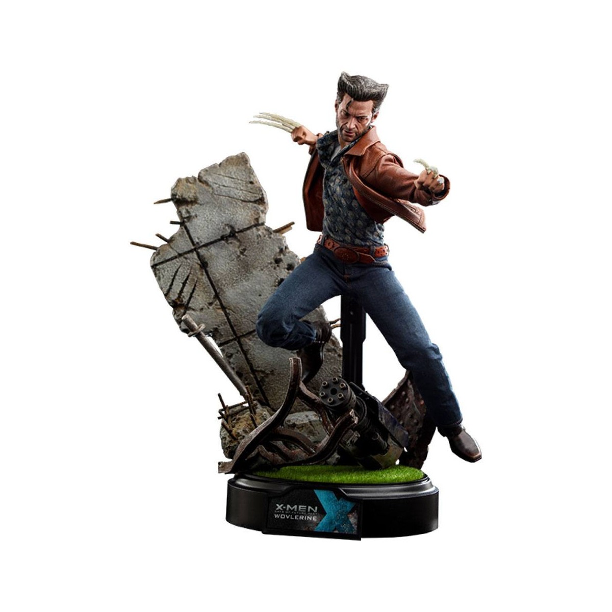 Hot Toys - Wolverine (Versione 1973) Versione Deluxe - X-Men Days of Future Past Film Masterpiece 1/6