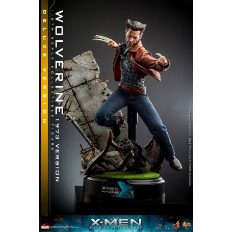 Hot Toys - Wolverine (Versione 1973) Versione Deluxe - X-Men Days of Future Past Film Masterpiece 1/6