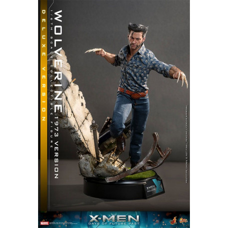 Hot Toys - Wolverine (Versione 1973) Versione Deluxe - X-Men Days of Future Past Film Masterpiece 1/6