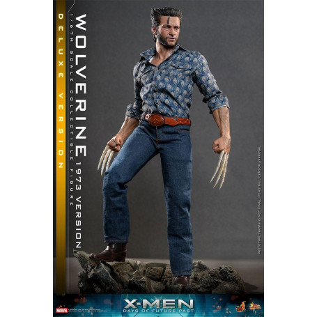 Hot Toys - Wolverine (Versione 1973) Versione Deluxe - X-Men Days of Future Past Film Masterpiece 1/6