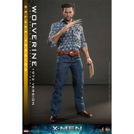 Hot Toys - Wolverine (Versione 1973) Versione Deluxe - X-Men Days of Future Past Film Masterpiece 1/6