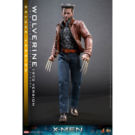 Hot Toys - Wolverine (Versione 1973) Versione Deluxe - X-Men Days of Future Past Film Masterpiece 1/6