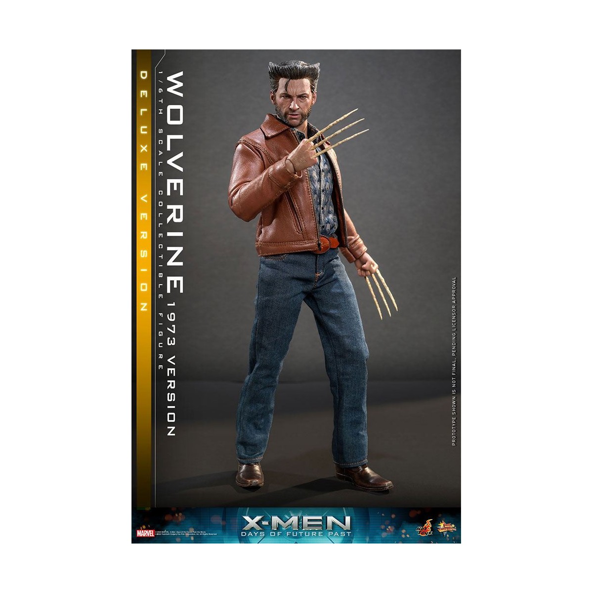 Hot Toys - Wolverine (Versione 1973) Versione Deluxe - X-Men Days of Future Past Film Masterpiece 1/6