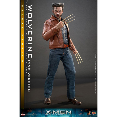 Hot Toys - Wolverine (Versione 1973) Versione Deluxe - X-Men Days of Future Past Film Masterpiece 1/6