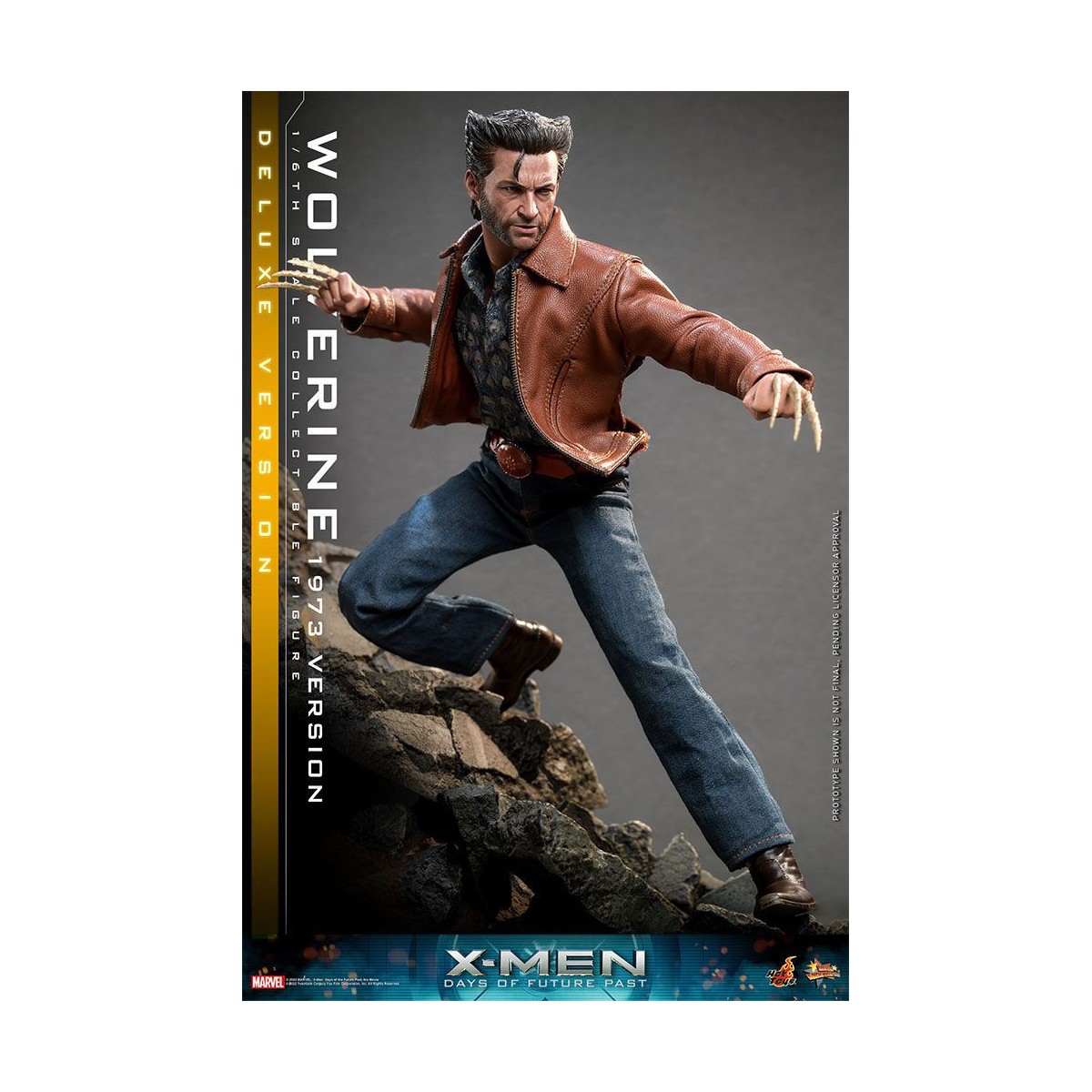 Hot Toys - Wolverine (Versione 1973) Versione Deluxe - X-Men Days of Future Past Film Masterpiece 1/6
